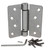 Hager / Hinge / 4" x 4" / 1/4" Radius Corner / Spring / Satin Chrome / 1751 4x4 26D Hager / Hinge / 4" x 4" / 1/4" Radius Corner / Spring / Satin Chrome / 1751 4x4 26D