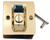 Hager / Square Pocket Door Lock / Privacy / Polished Brass / 330L 3 Hager / Square Pocket Door Lock / Privacy / Polished Brass / 330L 3
