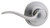 Kwikset / Tustin Lever / Half Dummy Left Hand / Satin Chrome / 788TNL LH 26D Kwikset / Tustin Lever / Half Dummy Left Hand / Satin Chrome / 788TNL LH 26D