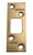 Kwikset / Deadbolt / Square Corner / Heavy Duty / Strike Plate / Polished Brass / 83222-3 Kwikset / Deadbolt / Square Corner / Heavy Duty / Strike Plate / Polished Brass / 83222-3