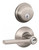 Schlage / Latitude Lever / F51A Keyed Entry with B60 Single Cylinder Deadbolt Combo Pack / Satin Nickel / FB50NVLAT619 Schlage / Latitude Lever / F51A Keyed Entry with B60 Single Cylinder Deadbolt Combo Pack / Satin Nickel / FB50NVLAT619