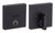 Kwikset / Downtown 258 Low Profile Deadbolt / Single Cylinder - SmartKey / Matte Black / 258SQT 514 SMT Kwikset / Downtown 258 Low Profile Deadbolt / Single Cylinder - SmartKey / Matte Black / 258SQT 514 SMT