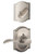 Schlage / F Series Single Cylinder Interior Trim Pack / Accent Lever with Camelot Rose / Right Hand / Satin Nickel / Single Cylinder / F59ACC619CAMRH Schlage / F Series Single Cylinder Interior Trim Pack / Accent Lever with Camelot Rose / Right Hand / Satin Nickel / Single Cylinder / F59ACC619CAMRH