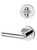 Kwikset / 968 Dummy Cylinder Interior Trim Pack / Milan Lever / Polished Chrome / 968MILRDT26 Kwikset / 968 Dummy Cylinder Interior Trim Pack / Milan Lever / Polished Chrome / 968MILRDT26