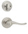 Kwikset / 966 Single Cylinder Interior Trim Pack / Avalon Lever / Left Hand / Satin Nickel / 966AVLLH15 Kwikset / 966 Single Cylinder Interior Trim Pack / Avalon Lever / Left Hand / Satin Nickel / 966AVLLH15