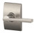 Schlage / Latitude Lever with Century Rose / Passage / Satin Nickel / F10LAT 619 CEN Schlage / Latitude Lever with Century Rose / Passage / Satin Nickel / F10LAT 619 CEN