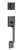 Kwikset / Amador Handleset / Double Cylinder - SmartKey / Venetian Bronze / 689AMD 11P SMT Kwikset / Amador Handleset / Double Cylinder - SmartKey / Venetian Bronze / 689AMD 11P SMT