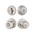 Kwikset / Tylo 400 Knob and 660 Single Cylinder Deadbolt Combo Pack / Satin Nickel / 690 T 15 CP Kwikset / Tylo 400 Knob and 660 Single Cylinder Deadbolt Combo Pack / Satin Nickel / 690 T 15 CP
