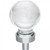 Jeffrey Alexander / Harlow Glass Sphere Knob / 1-1/16" / Polished Chrome / G130PC Jeffrey Alexander / Harlow Glass Sphere Knob / 1-1/16" / Polished Chrome / G130PC