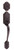 Kwikset / Arlington Handleset / Dummy Cylinder / Venetian Bronze / 802AN 11P Kwikset / Arlington Handleset / Dummy Cylinder / Venetian Bronze / 802AN 11P