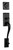 Kwikset / Hawthorne Handleset / Double Cylinder - SmartKey / Matte Black / 801HE 514 SMT Kwikset / Hawthorne Handleset / Double Cylinder - SmartKey / Matte Black / 801HE 514 SMT
