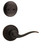 Kwikset / 606 Dummy Cylinder Interior Trim Pack / Tustin Lever / Left Hand / Venetian Bronze / 606TNLLH11P Kwikset / 606 Dummy Cylinder Interior Trim Pack / Tustin Lever / Left Hand / Venetian Bronze / 606TNLLH11P