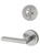 Kwikset / 968 Dummy Cylinder Interior Trim Pack / Halifax Lever with Round Rose / Satin Chrome / 968HFLRDT26D Kwikset / 968 Dummy Cylinder Interior Trim Pack / Halifax Lever with Round Rose / Satin Chrome / 968HFLRDT26D