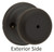Kwikset / Hancock Knob / Privacy / Venetian Bronze / 730H 11P GC Kwikset / Hancock Knob / Privacy / Venetian Bronze / 730H 11P GC