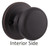 Kwikset / Hancock Knob / Passage / Venetian Bronze / 720H 11P GC Kwikset / Hancock Knob / Passage / Venetian Bronze / 720H 11P GC
