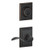 Schlage / Accent with Addison Rose and Deadbolt / B60 Single Cylinder Deadbolt with Passage Lever / Aged Bronze / FB10ACC716ADD Schlage / Accent with Addison Rose and Deadbolt / B60 Single Cylinder Deadbolt with Passage Lever / Aged Bronze / FB10ACC716ADD