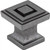 Jeffrey Alexander / Delmar Knob / 1" / Gun Metal / 585DACM Jeffrey Alexander / Delmar Knob / 1" / Gun Metal / 585DACM