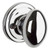 Kwikset / Laurel Knob / Half Dummy /  Polished Chrome / 788L 26 GC Kwikset / Laurel Knob / Half Dummy /  Polished Chrome / 788L 26 GC