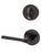 Kwikset / 966 Single Cylinder Interior Trim Pack / Lisbon Lever with Round Rose / Venetian Bronze / 966LSLRDT11P Kwikset / 966 Single Cylinder Interior Trim Pack / Lisbon Lever with Round Rose / Venetian Bronze / 966LSLRDT11P