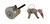 Kwikset / Smart Key / Single Cylinder / 780-980-993-800 Series / Deadbolt Cylinder / Satin Chrome / 83326-26D Kwikset / Smart Key / Single Cylinder / 780-980-993-800 Series / Deadbolt Cylinder / Satin Chrome / 83326-26D