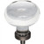 Jeffrey Alexander / Harlow Glass Button Knob / 1-3/4" / Brushed Oil Rubbed Bronze / G120L-DBAC Jeffrey Alexander / Harlow Glass Button Knob / 1-3/4" / Brushed Oil Rubbed Bronze / G120L-DBAC