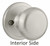 Kwikset / Hancock Knob / Storeroom Keyed Entry / Satin Nickel / 750H 15 GC Kwikset / Hancock Knob / Storeroom Keyed Entry / Satin Nickel / 750H 15 GC