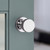 Kwikset / Pismo Knob with Round Rose / Passage / Polished Chrome / 720PSKRDT 26