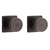 Kwikset / Pismo Knob with Square Rose / Passage / Venetian Bronze / 720PSKSQT 11P Kwikset / Pismo Knob with Square Rose / Passage / Venetian Bronze / 720PSKSQT 11P