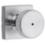 Kwikset / Pismo Knob with Square Rose / Privacy / Satin Chrome / 730PSKSQT 26D Kwikset / Pismo Knob with Square Rose / Privacy / Satin Chrome / 730PSKSQT 26D