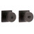 Kwikset / Pismo Knob with Square Rose / Keyed Entry - SmartKey / Venetian Bronze / 740PSKSQT 11P SMT