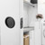 Kwikset / Round Pocket Door Lock / Passage / Matte Black / 334 514 RDT Kwikset / Round Pocket Door Lock / Passage / Matte Black / 334 514 RDT