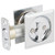Kwikset / Square Pocket Door Lock / Privacy / Polished Chrome / 335 26 SQT Kwikset / Square Pocket Door Lock / Privacy / Polished Chrome / 335 26 SQT