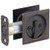 Kwikset / Square Pocket Door Lock / Privacy / Venetian Bronze / 335 11P SQT Kwikset / Square Pocket Door Lock / Privacy / Venetian Bronze / 335 11P SQT