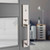Kwikset Vancouver Single Cylinder SmartKey Satin Nickel Handleset  Kwikset Vancouver Single Cylinder SmartKey Satin Nickel Handleset