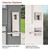 Kwikset 971 Single Cylinder Interior Trim Pack Halifax Lever with Square Full Plate Kwikset 971 Single Cylinder Interior Trim Pack Halifax Lever with Square Full Plate