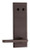 Kwikset 973 Dummy Cylinder Interior Trim Pack Halifax Lever with Square Full Plate Venetian Bronze  Kwikset 973 Dummy Cylinder Interior Trim Pack Halifax Lever with Square Full Plate Venetian Bronze
