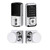 Kwikset / Pismo SQT Passage Knob + 939 Halo Electronic Deadbolt / Polished Chrome / 939WIFI TSCR 720PSK SQT 26 SMT Kwikset / Pismo SQT Passage Knob + 939 Halo Electronic Deadbolt / Polished Chrome / 939WIFI TSCR 720PSK SQT 26 SMT