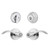 Kwikset / Pembroke 740 Lever and 780 Single Cylinder SmartKey Deadbolt Combo / Polished Chrome / 991PML 26 SMT Kwikset / Pembroke 740 Lever and 780 Single Cylinder SmartKey Deadbolt Combo / Polished Chrome / 991PML 26 SMT