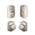Schlage / BE365 Camelot Keypad Deadbolt with Georgian x Camelot Passage Knob / Satin Nickel / FBE365CAM-GEOxCAM619 Schlage / BE365 Camelot Keypad Deadbolt with Georgian x Camelot Passage Knob / Satin Nickel / FBE365CAM-GEOxCAM619