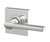 Schlage / Latitude Lever with Collins Rose / Passage / Bright Chrome / F10LAT 625 COL Schlage / Latitude Lever with Collins Rose / Passage / Bright Chrome / F10LAT 625 COL