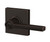 Schlage / Latitude Lever with Collins Rose / Privacy / Aged Bronze / F40LAT 716 COL Schlage / Latitude Lever with Collins Rose / Privacy / Aged Bronze / F40LAT 716 COL