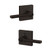 Schlage / Latitude Lever with Collins Rose / Privacy / Aged Bronze / F40LAT 716 COL Schlage / Latitude Lever with Collins Rose / Privacy / Aged Bronze / F40LAT 716 COL