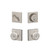 Schlage / Bowery x Collins Knob / F51A Keyed Entry with B60 Single Cylinder Deadbolt Combo Pack / Satin Nickel / FB50BWE619COL Schlage / Bowery x Collins Knob / F51A Keyed Entry with B60 Single Cylinder Deadbolt Combo Pack / Satin Nickel / FB50BWE619COL