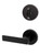 Kwikset / 966 Single Cylinder Interior Trim Pack / Singapore Lever with Round Rose / Matte Black / 966SALRDT514 Kwikset / 966 Single Cylinder Interior Trim Pack / Singapore Lever with Round Rose / Matte Black / 966SALRDT514