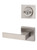 Kwikset / 967 Double Cylinder Interior Trim Pack / Singapore Lever with Square Rose / Satin Nickel / 967SALSQT15 SMT Kwikset / 967 Double Cylinder Interior Trim Pack / Singapore Lever with Square Rose / Satin Nickel / 967SALSQT15 SMT