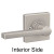 Schlage / Solstice Lever with Collins Rosette / Passage / Satin Nickel / J10SOL 619 COL Schlage / Solstice Lever with Collins Rosette / Passage / Satin Nickel / J10SOL 619 COL