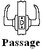 Kwikset / Halifax Lever with Round Rose / Passage / Venetian Bronze / 720HFLRDT 11P Kwikset / Halifax Lever with Round Rose / Passage / Venetian Bronze / 720HFLRDT 11P