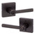 Kwikset / Montreal Lever with Square Rose / Keyed Entry - SmartKey / Venetian Bronze / 740MRLSQT 11P SMT Kwikset / Montreal Lever with Square Rose / Keyed Entry - SmartKey / Venetian Bronze / 740MRLSQT 11P SMT