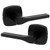 Kwikset / Tripoli x Midtown Lever / Passage / Matte Black / 720TPL MDT 514
