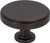 Jeffrey Alexander / Richard Knob / 1-3/4" / Brushed Oil Rubbed Bronze / 171L-DBAC Jeffrey Alexander / Richard Knob / 1-3/4" / Brushed Oil Rubbed Bronze / 171L-DBAC